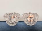 Sfeerlicht (2x) Kristal Goebel Scandinavian Style, Antiek en Kunst, Antiek | Glas en Kristal, Ophalen of Verzenden