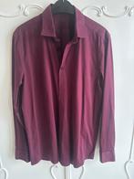 Nieuwstaat bordeaux overhemd Olymp Bodyfit 24/7 maat 41, Overige kleuren, Ophalen of Verzenden, Zo goed als nieuw, Halswijdte 41/42 (L)