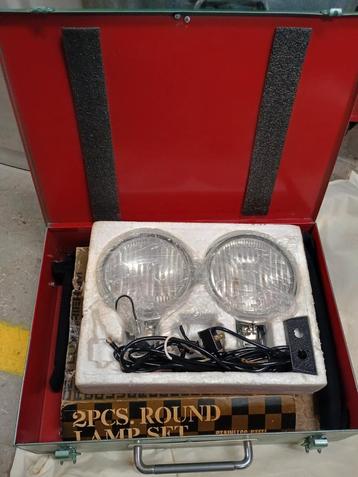Vintage Mistlampen Set - Nieuw in Koffer beschikbaar voor biedingen