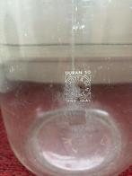 Vintage Glazen Wijnvat - Decoratie, Gebruikt, Overige kleuren, 50 tot 75 cm, Ophalen of Verzenden