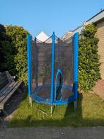 Plum trampoline Junior met veiligheidsnet blauw, Ophalen, Gebruikt