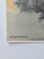 Herman Moerkerk offset prent uit 1934, Verzenden