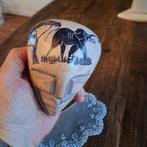 Speksteen Masker is doosje met Deksel 13 cm groot, Antiek en Kunst, Ophalen of Verzenden