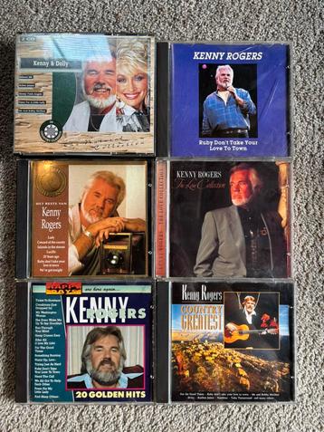 6x CD-album Kenny Rogers & Dolly Parton (Nieuwstaat!) beschikbaar voor biedingen