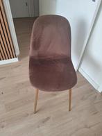 Velvet stoelen met gouden poten, Huis en Inrichting, Stoelen, Ophalen of Verzenden