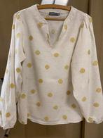 Top blouse Geisha mt M/38 viscose/linnen, Ophalen, Zo goed als nieuw, Maat 38/40 (M)