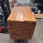 Massief grenen vloer 89 m2 vloerdelen 13,8 cm breed, Ophalen, Vloerdelen of -planken, 10 m² of meer, Nvt