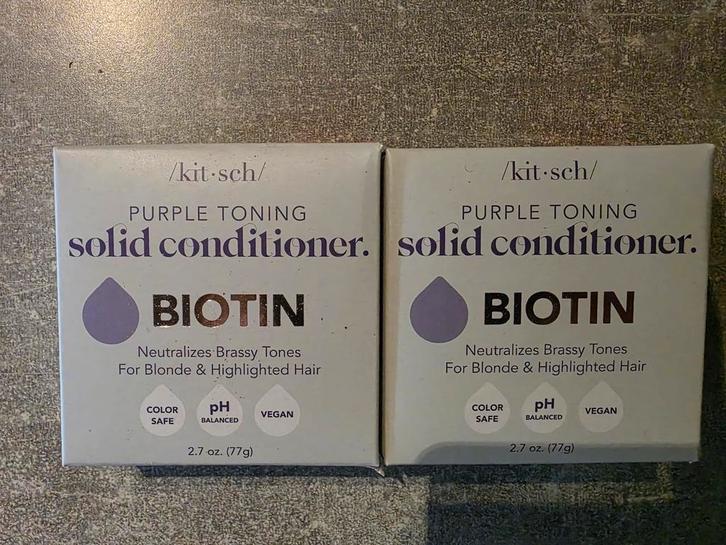 Kitsch Purple Toning Solid Conditioner - Nieuw!, Sieraden, Tassen en Uiterlijk, Uiterlijk | Haarverzorging, Nieuw, Shampoo of Conditioner