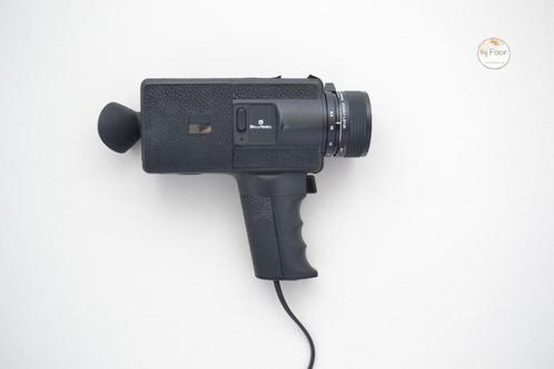 retro cameralamp gemaakt van een 8mm camera en een statief, Huis en Inrichting, Lampen | Vloerlampen, Gebruikt, 150 tot 200 cm