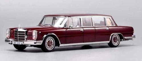 NZG Mercedes-Benz W100 600 Pullman Pearl Jujube Red 1968-'80, Hobby en Vrije tijd, Modelauto's | 1:18, Nieuw, Auto, Overige merken