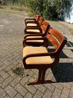 Space age eetkamerstoelen set, Huis en Inrichting, Stoelen, Ophalen, Gebruikt, Wit, Vier