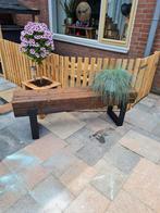 Bielzen buiten bankjes, Tuin en Terras, Ophalen of Verzenden, Zo goed als nieuw, Hout