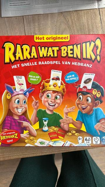Rara wat ben ik? Spel met handleiding en compleet beschikbaar voor biedingen