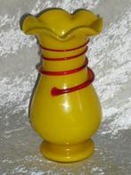 Bohemia Art Glas Butterscotch Vaas, Ophalen