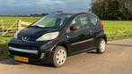 Peugeot 107 1.0 12V E-vti 68PK 3DR 2011 Zwart, Auto's, Voorwielaandrijving, 4 stoelen, Origineel Nederlands, Handgeschakeld