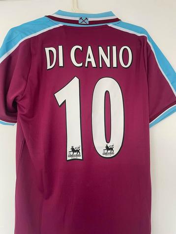 Retro Paolo di Canio west ham Large fila vintage prem league beschikbaar voor biedingen