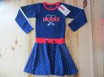 Nieuwe donkerblauw/rode jurk Vesper maat 116, Kinderen en Baby's, Kinderkleding | Maat 116, Ophalen of Verzenden, Nieuw, Meisje