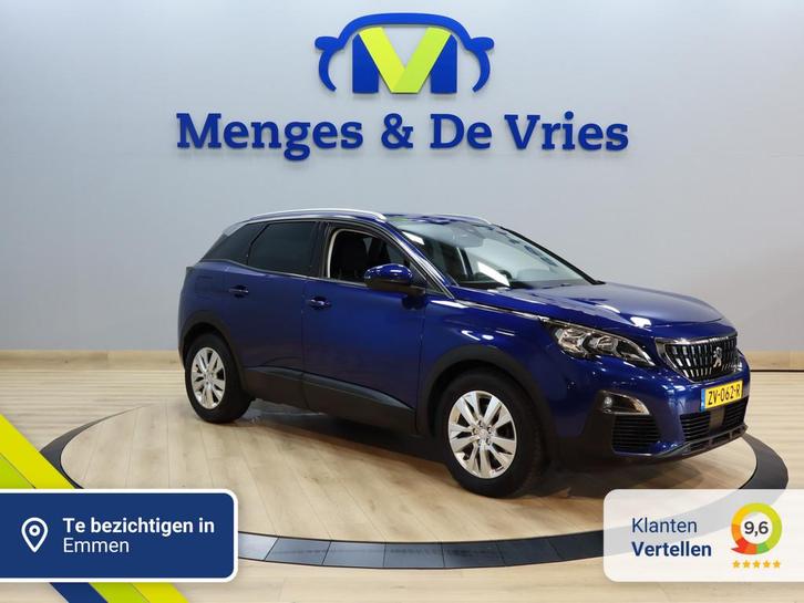 Peugeot 3008 1.2 PureTech Allure Airco ECC | Virtual | LED |, Auto's, Peugeot, Bedrijf, Te koop, ABS, Achteruitrijcamera, Airbags