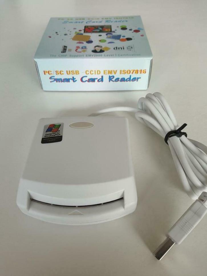 USB Smart card, ATM/bank chip card reader, Witgoed en Apparatuur, Wafelijzers, Zo goed als nieuw, Ophalen of Verzenden