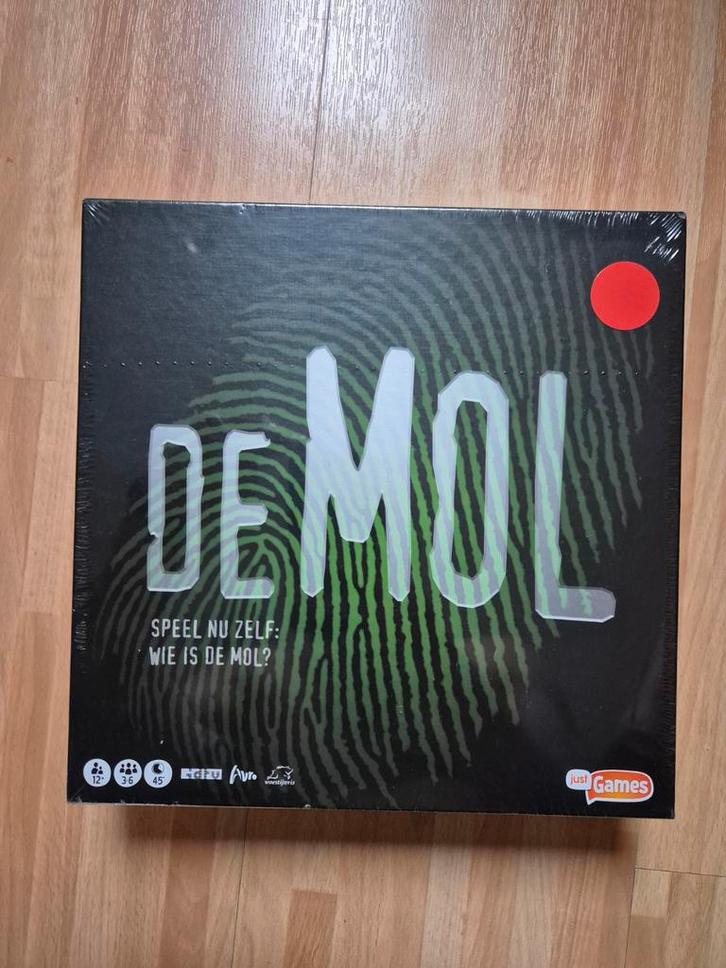 Wie is de Mol? Bordspel, Hobby en Vrije tijd, Gezelschapsspellen | Bordspellen, Nieuw, Drie of vier spelers, Vijf spelers of meer