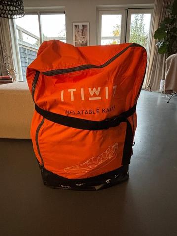 Itiwit Opblaasbare Touring Kajak 2/3 Plaatsen - Oranje  beschikbaar voor biedingen