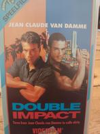 Double impact vhs, Cd's en Dvd's, Vanaf 16 jaar, Ophalen of Verzenden, Zo goed als nieuw, Actie en Avontuur