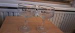 La Trappe Glazen - 2 stuks, Verzamelen, Biermerken, Ophalen, Zo goed als nieuw, Glas of Glazen, La Trappe