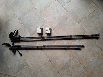 Nordicwalkingstokken 2x verstelbaar met anti shock beschikbaar voor biedingen