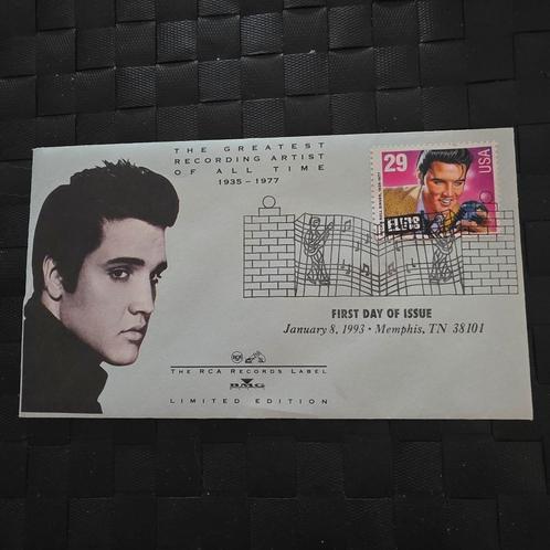 Elvis Presley Eerste Dag Uitgifte Envelop - 1993, Postzegels en Munten, Postzegels | Eerstedagenveloppen, Onbeschreven, Rest van de wereld
