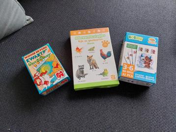 Kijk- en speelkaarten dieren, kwartet beschikbaar voor biedingen