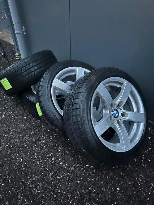 BMW 4-serie F32 F33 winterset gebruikt, Auto-onderdelen, Banden en Velgen, Banden en Velgen, Winterbanden, 17 inch, 225 mm, Personenwagen