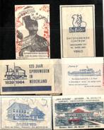6 suikerzakjes - Maastricht,Venlo,Ns, Sneek, Bolsward, Gieth, Verzamelen, Suikerzakjes, Verzenden, Nederland