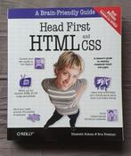 O'Reilly Head First HTML and CSS, Boeken, Ophalen of Verzenden, Nieuw, Programmeertaal of Theorie, O'Reilly