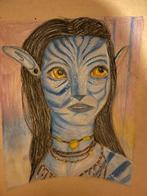 tekening zelfgemaakt (avatar), Antiek en Kunst, Kunst | Schilderijen | Modern, Ophalen