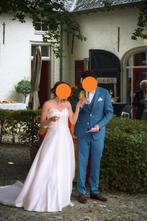Trouwjurk maat 36, Ophalen, Zo goed als nieuw, Wit, Trouwjurk