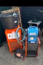 Bouwdroger huren, Doe-het-zelf en Verbouw, Ventilatie en Afzuiging, Ophalen of Verzenden, Gebruikt, Ventilator en Afzuiger