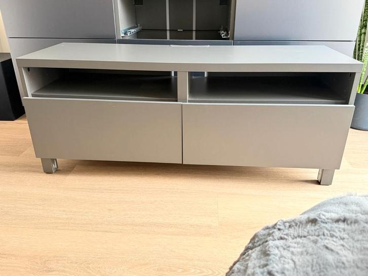 Ikea Besta tv meubel, Huis en Inrichting, Kasten | Televisiemeubels, Gebruikt, Minder dan 100 cm, 150 tot 200 cm, 25 tot 50 cm