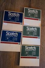 Te koop 5x aluminium reels met box,zonder tape, Ophalen of Verzenden