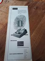 Advertentie Olivetti typemachine 2 1954, Verzamelen, Ophalen of Verzenden, Zo goed als nieuw