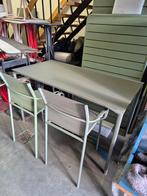 Fermob cadiz/calvi bartafel set rozemarijn/cactus, Ophalen, Zo goed als nieuw, Rechthoekig