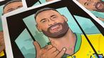 Neymar | Limited edition art prints | 20 stuks, Antiek en Kunst, Ophalen of Verzenden