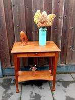 Antiek bijzettafel sidetable, Huis en Inrichting, Ophalen, Gebruikt, 50 tot 100 cm, 25 tot 50 cm
