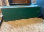 Groene Opknap Kist - 98x37x37 cm, Gebruikt, 50 tot 100 cm, Ophalen of Verzenden, Minder dan 50 cm