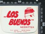 Sticker: Los Buenos - Neeritter (1), Verzamelen, Ophalen of Verzenden