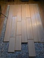 eikenhouten lamel parket 3mm, Ophalen, Nieuw, Hout, 10 tot 30 cm