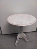 Bijzet tafeltje, Huis en Inrichting, Ophalen, Minder dan 55 cm, Rond, Zo goed als nieuw