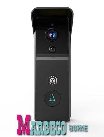 Videodeurbel, Smart "Ring" Doorbell, Accu, 3MP Full HD 1296p, Overige merken, Nedis SmartLife, Nieuw, Info@marbeco.nl