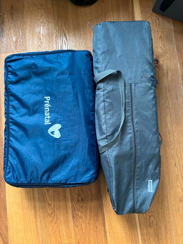Prenatal campingbedje / reisbed met matras, Kinderen en Baby's, Babywiegjes en Ledikanten, Gebruikt, Reisbedje, Ophalen