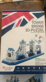 3D puzzel van de Tower Bridge in Londen, Ophalen of Verzenden, Minder dan 500 stukjes, Zo goed als nieuw, Rubik's of 3D-puzzel
