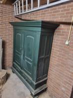 Groene Kast - Opknapper!, Ophalen, Gebruikt, 100 tot 150 cm, Landelijk